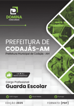 Apostila Guarda Escolar Codajás AM 2025