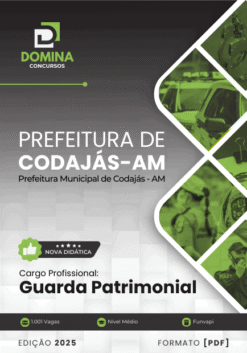 Apostila Guarda Patrimonial Codajás AM 2025