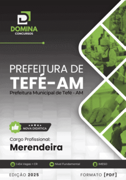 Apostila Merendeira Tefé AM 2025