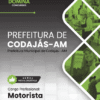 Apostila Motorista Codajás AM 2025