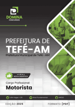 Apostila Motorista Tefé AM 2025