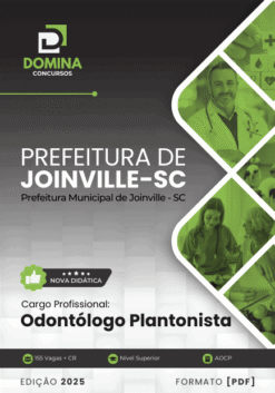 Apostila Odontólogo Plantonista Joinville SC 2025