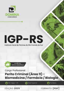 Apostila Perito Criminal Biomedicina IGP RS 2025