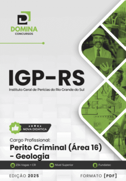 Apostila Perito Criminal Geologia IGP RS 2025