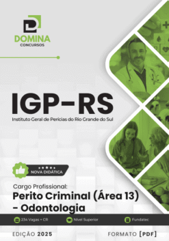 Apostila Perito Criminal Odontologia IGP RS 2025