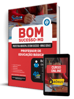 Apostila Prefeitura de Bom Sucesso-MG 2025 - Professor de Educação Básica