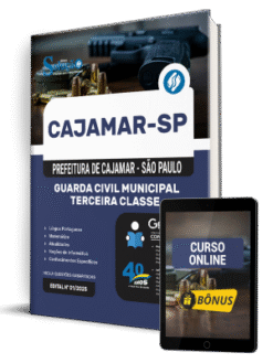 Apostila Prefeitura de Cajamar - SP 2025 - Guarda Civil Municipal Terceira Classe