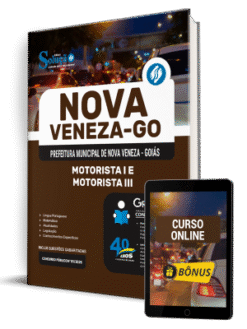 Apostila Prefeitura de Nova Veneza-GO 2025 - Motorista I e Motorista III