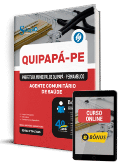 Apostila Prefeitura de Quipapá-PE 2025 - Agente Comunitário de Saúde