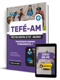 Apostila Prefeitura de Tefé - AM 2025 - Professor Ensino Fundamental 1
