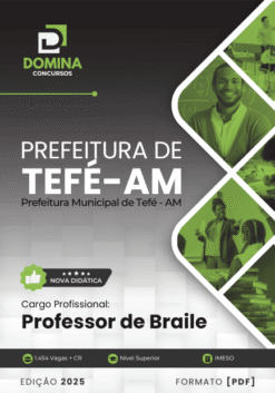 Apostila Professor de Braile Tefé AM 2025