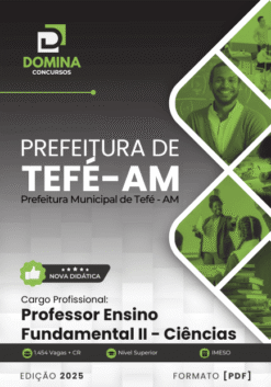 Apostila Professor de Ciências Tefé AM 2025