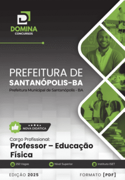 Apostila Professor de Educação Física Santanópolis BA 2025