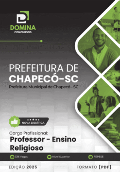 Apostila Professor de Ensino Religioso Chapecó SC 2025
