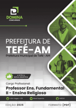 Apostila Professor de Ensino Religioso Tefé AM 2025