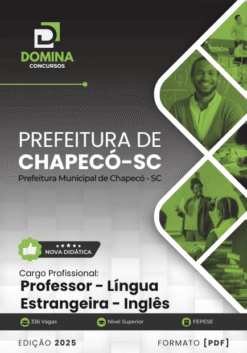 Apostila Professor de Inglês Chapecó SC 2025