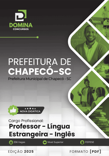 Apostila Professor de Inglês Chapecó SC 2025 1 Apostila Professor de Inglês Chapecó SC 2025