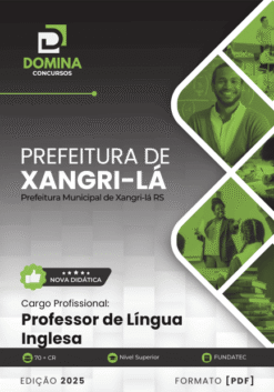 Apostila Professor de Língua Inglesa Xangri-lá RS 2025