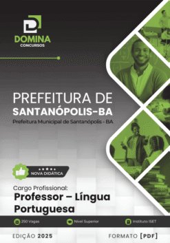 Apostila Professor de Português Santanópolis BA 2025