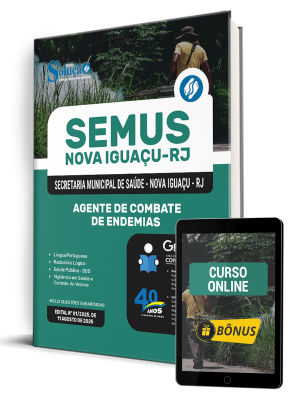 Apostila SEMUS Nova Iguaçu 2025 - Agente de Combate de Endemias 1 Apostila SEMUS Nova Iguaçu 2025 - Agente de Combate de Endemias