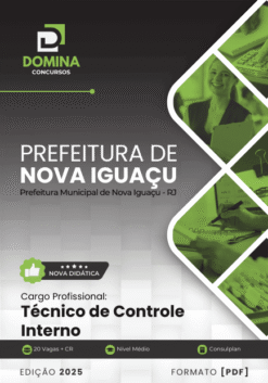 Apostila Técnico de Controle Interno Nova Iguaçu RJ 2025