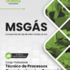 Apostila Técnico de Processos Organizacionais Comercial MSGás 2025