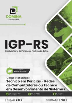 Apostila Técnico em Perícias Redes de Computadores IGP RS 2025