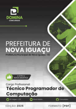 Apostila Técnico Programador Computação Nova Iguaçu RJ 2025