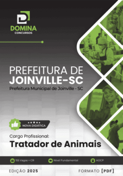 Apostila Tratador de Animais Joinville SC 2025