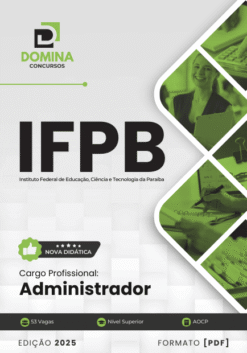 Apostila Administrador IFPB 2025