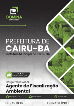 Apostila Agente de Fiscalização Ambiental Cairu BA 2025