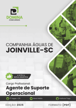 Apostila Agente de Suporte Operacional Águas de Joinville SC 2025