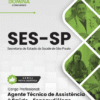 Apostila Agente Técnico de Assistência Saúde Fonoaudiólogo SES SP 2025