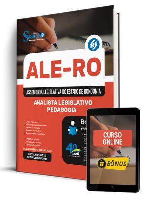Apostila ALE-RO 2025 - Analista Legislativo - Pedagogia 1 Apostila ALE-RO 2025 - Analista Legislativo - Pedagogia