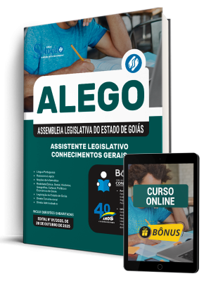 Apostila ALEGO 2025 - Assistente Legislativo - Conhecimentos Gerais 1 Apostila ALEGO 2025 - Assistente Legislativo - Conhecimentos Gerais