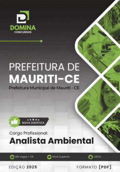 Apostila Analista Ambiental Mauriti CE 2025