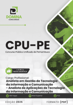 Apostila Analista Aplicações Tecnologia da Informação Comunicação CPU PE 2025