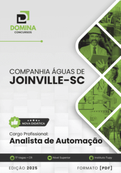 Apostila Analista de Automação Águas de Joinville SC 2025