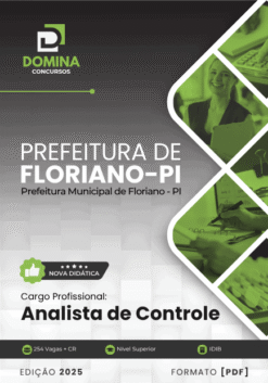 Apostila Analista de Controle Floriano PI 2025