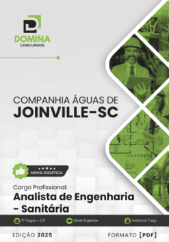 Apostila Analista de Engenharia Sanitária Águas de Joinville SC 2025