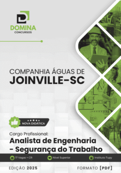 Apostila Analista de Engenharia Segurança do Trabalho Águas de Joinville SC 2025