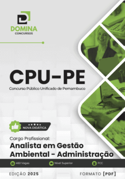 Apostila Analista Gestão Ambiental Administração CPU PE 2025