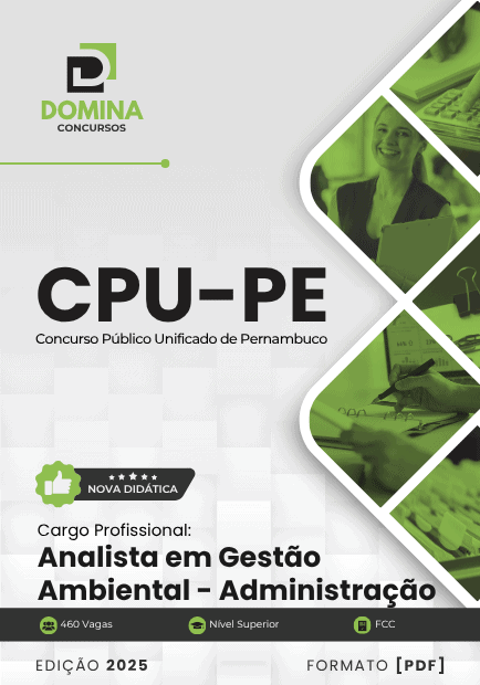 Apostila Analista Gestão Ambiental Administração CPU PE 2025 1 Apostila Analista Gestão Ambiental Administração CPU PE 2025