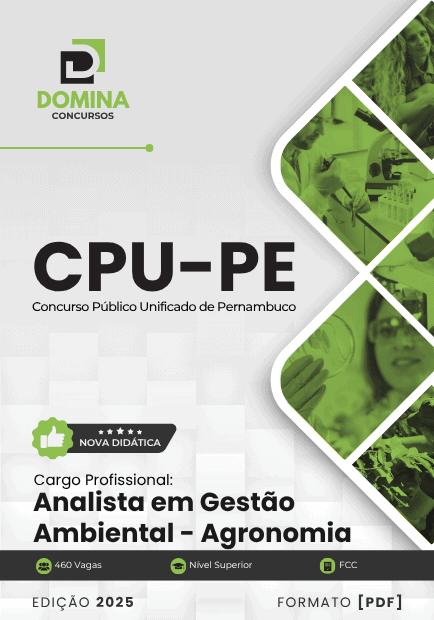 Apostila Analista Gestão Ambiental Agronomia CPU PE 2025 1 Apostila Analista Gestão Ambiental Agronomia CPU PE 2025