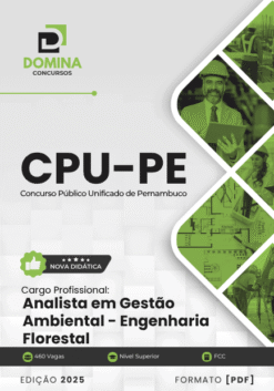 Apostila Analista Gestão Ambiental Engenharia Florestal CPU PE 2025