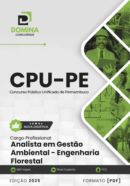 Apostila Analista Gestão Ambiental Engenharia Florestal CPU PE 2025 1 Apostila Analista Gestão Ambiental Engenharia Florestal CPU PE 2025