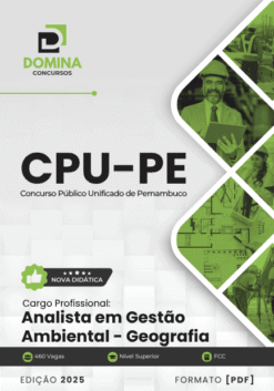 Apostila Analista Gestão Ambiental Geografia CPU PE 2025