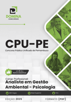 Apostila Analista Gestão Ambiental Psicologia CPU PE 2025