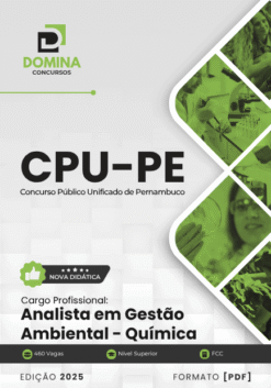 Apostila Analista Gestão Ambiental Química CPU PE 2025