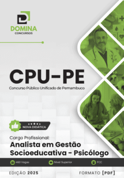Apostila Analista Gestão Socioeducativa Psicólogo CPU PE 2025